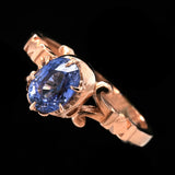 Metal Couture - Rose Gold Crowned Skull Ring