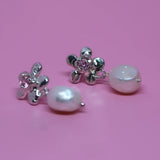 SGS Jewellery - Flower Drop Earrings