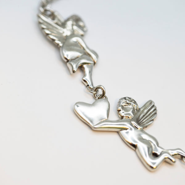 Lauren Blackberry - Cherub Chain Necklace