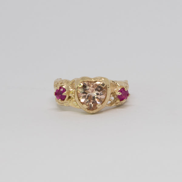 SGS Jewellery - Bespoke - Heart Fern Ring
