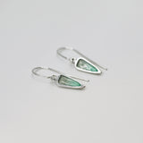 Emily Chandler - Teal Aurora drop earrings