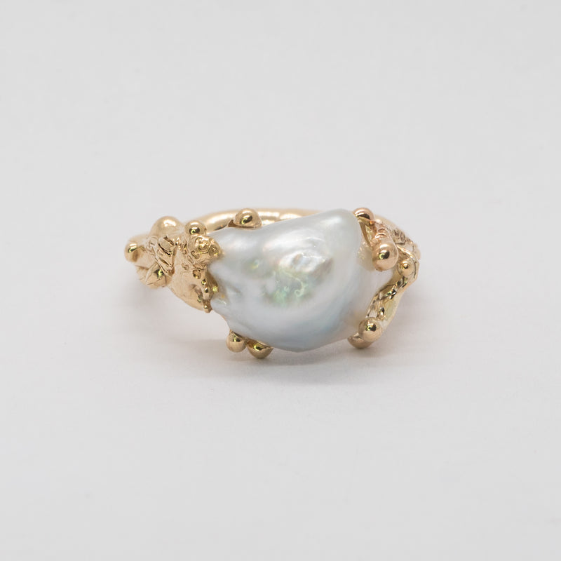 Eloise Falkiner - South Sea Baroque Pearl Ring