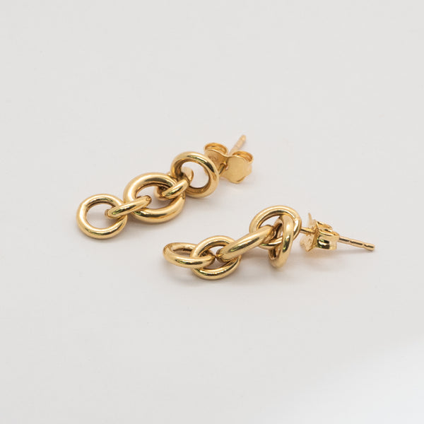 Comune - Minimalist Collection - Round Chain Earrings