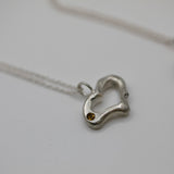 Une - Large Heart Necklace