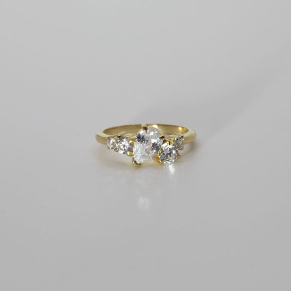 Comune - Diamond Cluster Ring 2