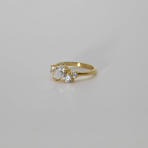 Comune - Diamond Cluster Ring 2
