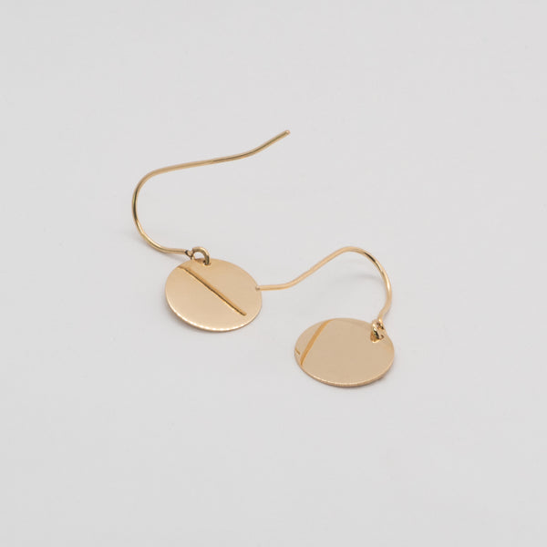 Comune - Minimalist Collection - Disk Earrings
