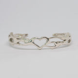 Une - Flaming Hearts Bangle