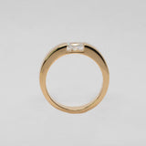 Jacqueline Nguyen Jewellery - Tension Set Radiant Diamond Ring