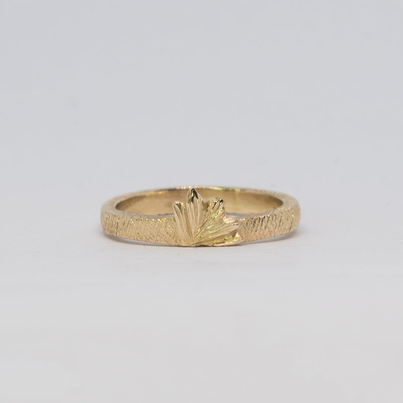 Olivia Ware - Lotus Ring - Rebirth and Courage