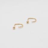 Comune - Minimalist - Mini Ball Wrap Around Earrings