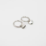 SGS Jewellery - Mini Heart Hoops