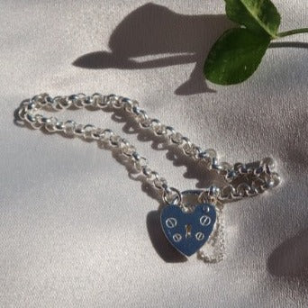 SGS Jewellery - Padlock Chain Bracelet