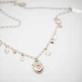 SGS Jewellery - Bespoke Pink Charm Necklace