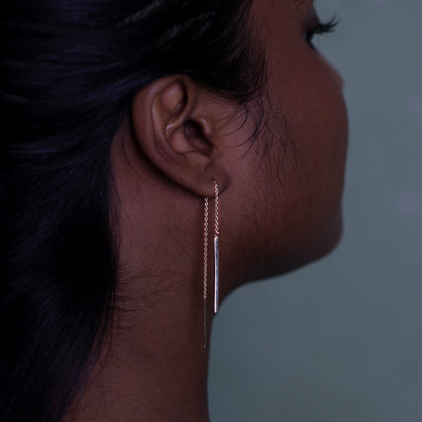 Comune - Minimalist Collection - Pull Through Earrings