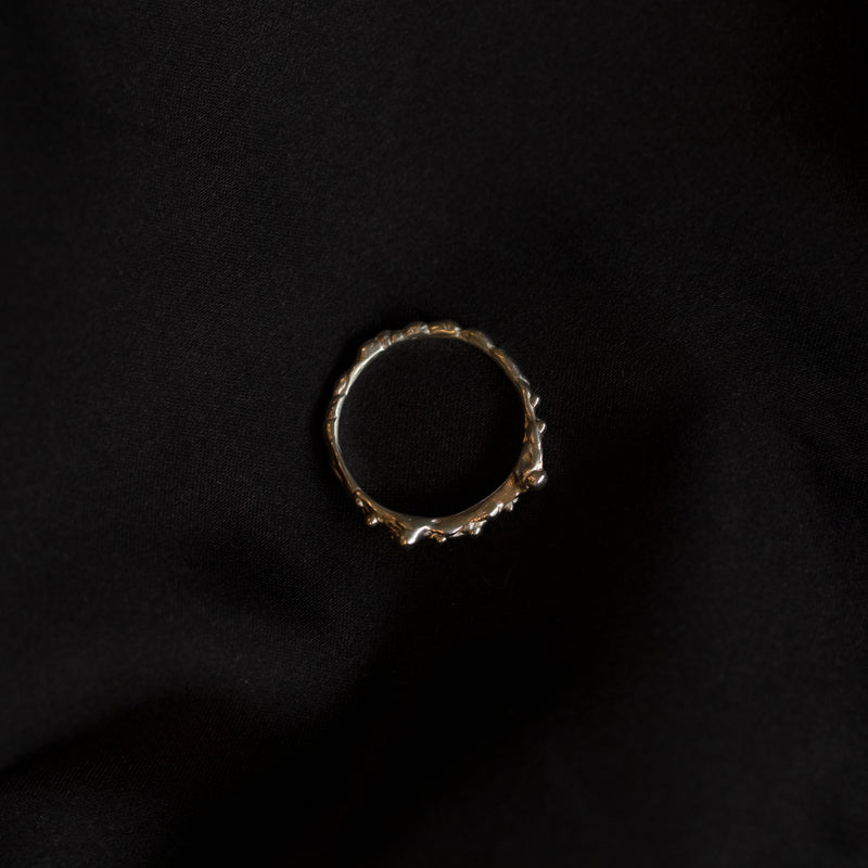 Eloise Falkiner - Thetis - Arched Seafoam Ring