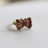 SGS Jewellery - Bespoke Pink Butterfly Tourmaline Ring