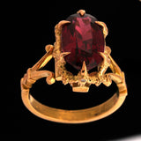 Metal Couture - Rimona Garnet Ring