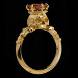 Metal Couture - Crowned Skull Ring
