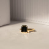Benjamin Rose - Bespoke Australian Sapphire Bezel Ring