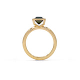 Benjamin Rose - Bespoke Australian Sapphire Bezel Ring