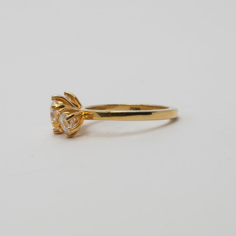 Comune - Triad Diamond Ring