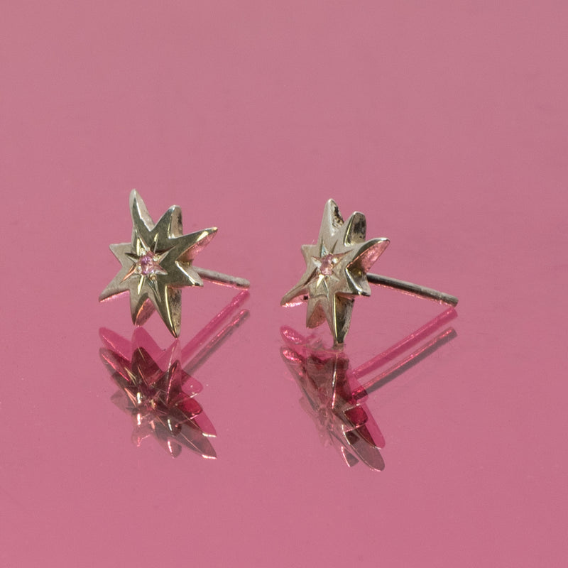 Une - Asteria - Northern Star Earrings